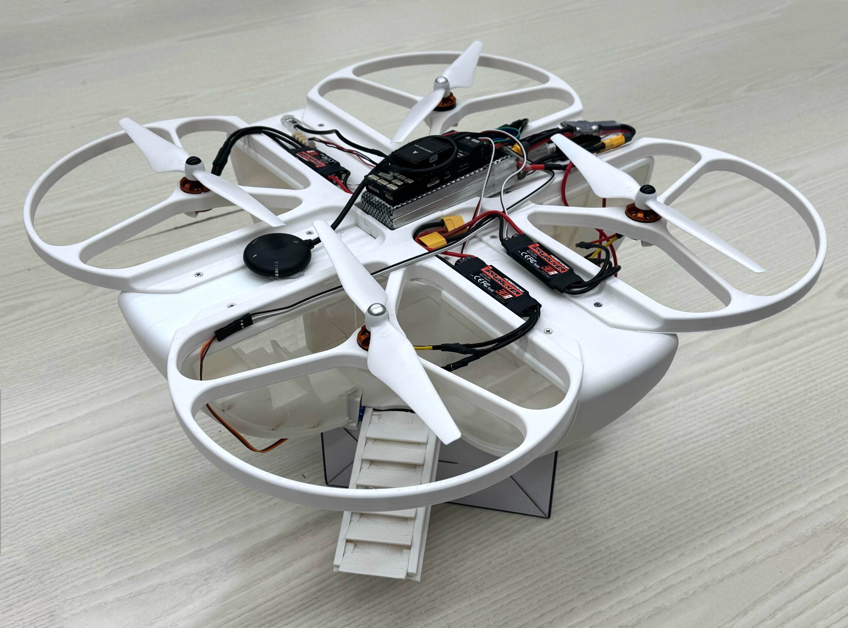 Ducted quad · with ramp